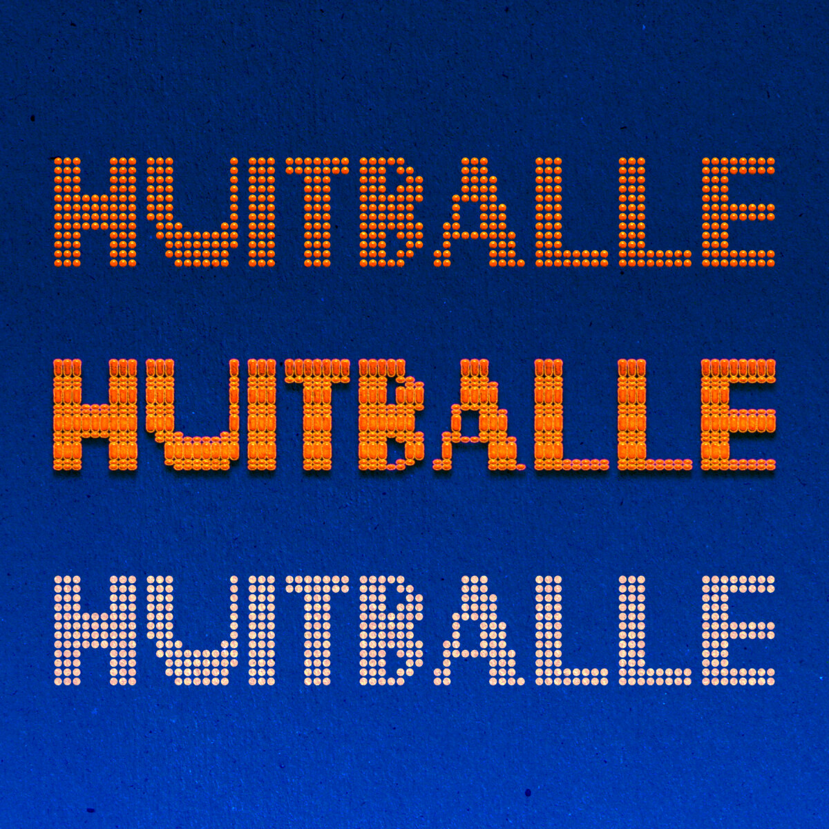 Huitballe – Typographie